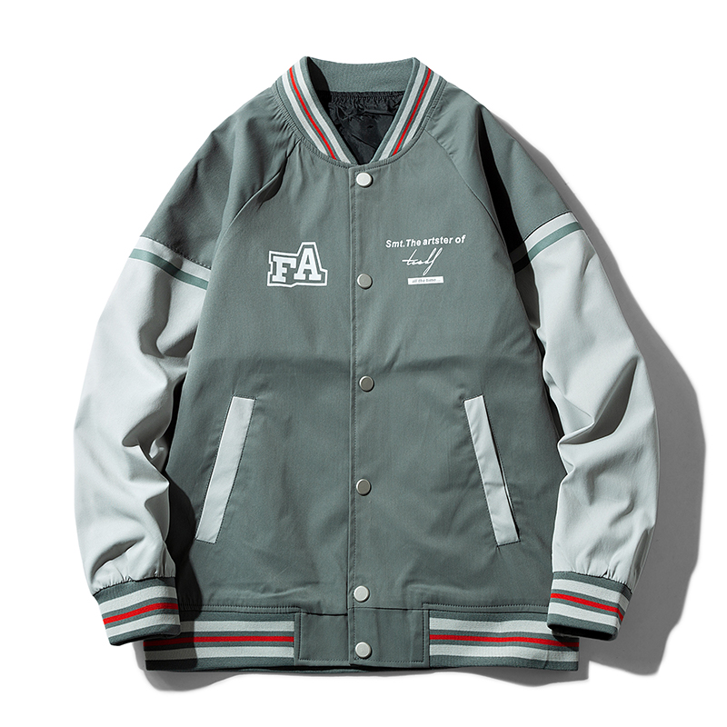 Men's Sports Jacket Casual Trendy Baseball jackets Jackets & Trench Coats