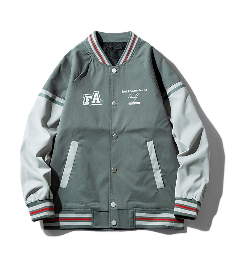 Men's Sports Jacket Casual Trendy Baseball jackets Jackets & Trench Coats