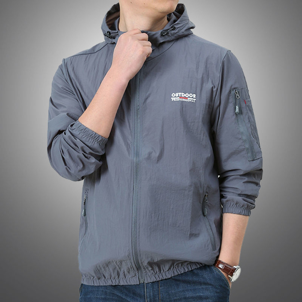 Thin Jacket Men Summer Outdoor Quick Dry Sun-Protective Jacket Men Women Jackets & Trench Coats