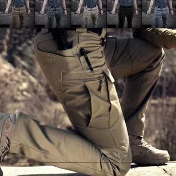 Tactical Men Pants Combat Trousers SWAT Army Military Pants Men Cargo Pants for Military Style  Trousers Outdoor quick-drying pants Men's thin summer rush pants Elastic quick-drying pants Waterproof