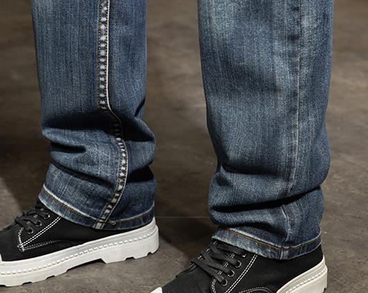 Men Vintage baggy Jeans Fashion Denim Cargo Pants Plus Size 44 Loose Popular Straight Jean Trousers