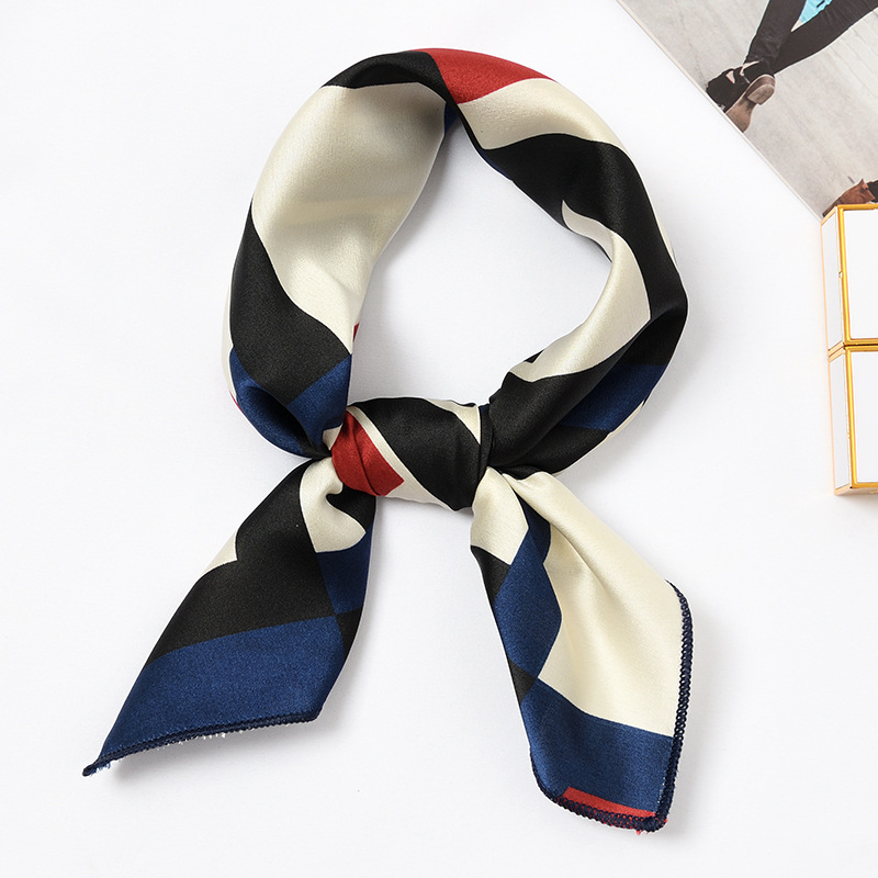 Korean scarves small Kerchief Fashion Handle Bag Ribbon Airline stewardess  scarf Party Gift
