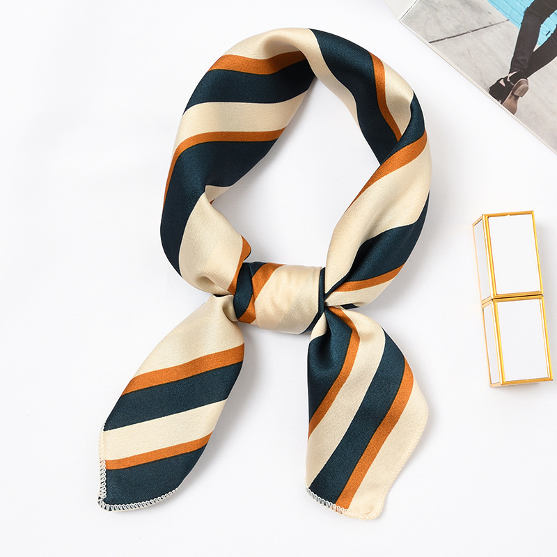 Korean scarves small Kerchief Fashion Handle Bag Ribbon Airline stewardess  scarf Party Gift