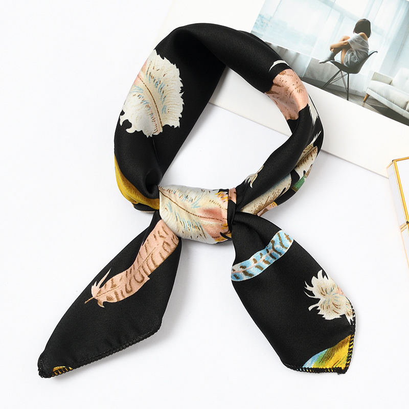Korean scarves small Kerchief Fashion Handle Bag Ribbon Airline stewardess  scarf Party Gift