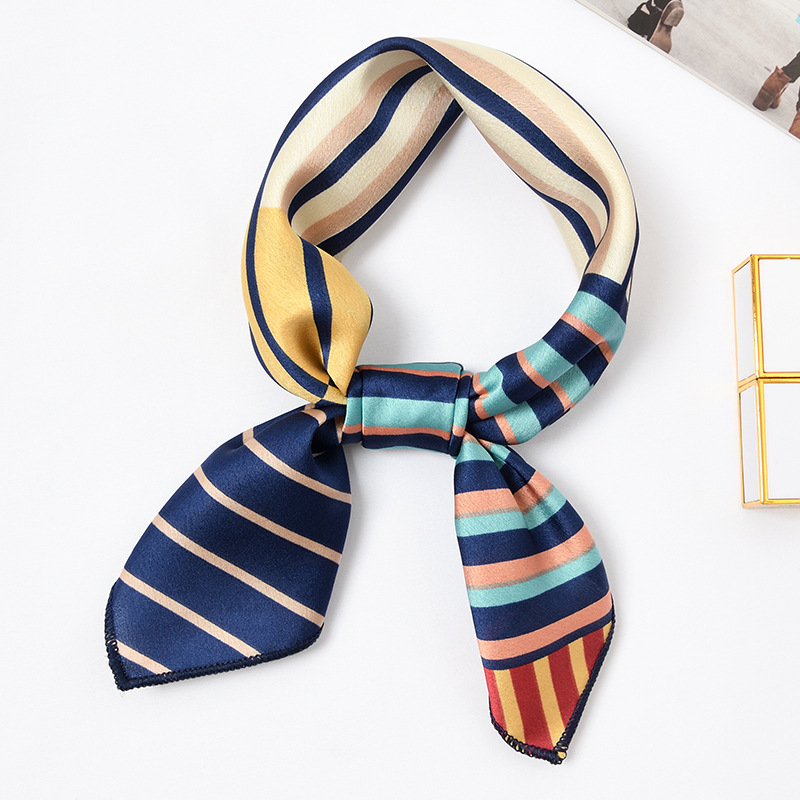Korean scarves small Kerchief Fashion Handle Bag Ribbon Airline stewardess  scarf Party Gift