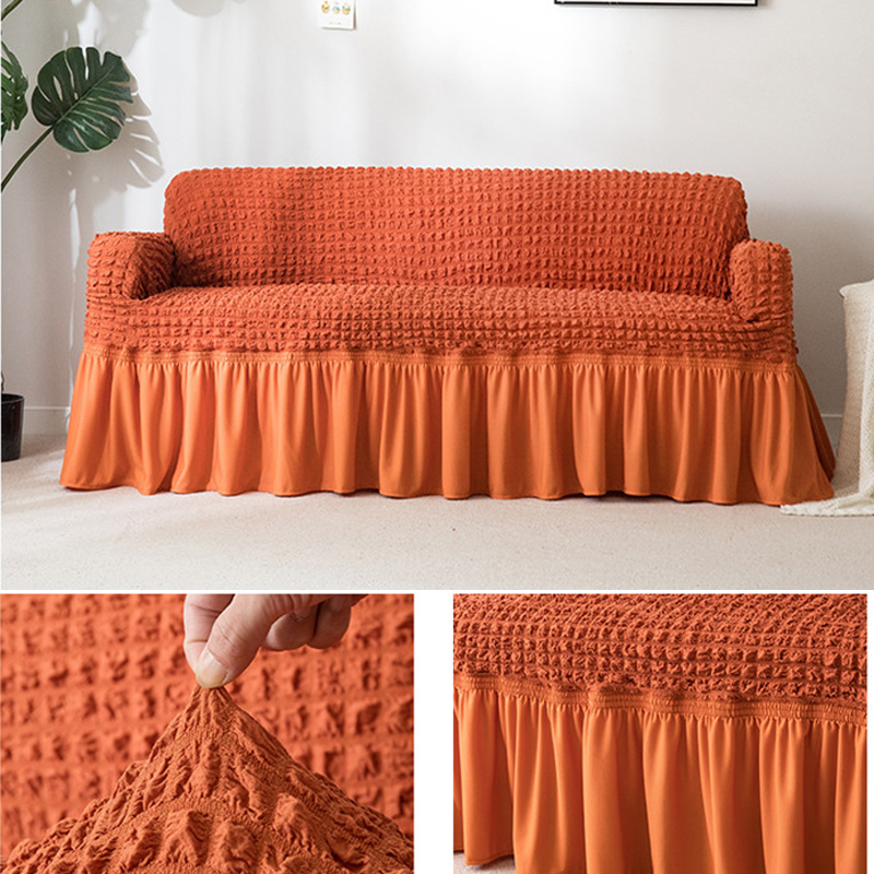 sofaset Bubble lattice all-inclusive sofa cover stretch sofa set sofa cushion