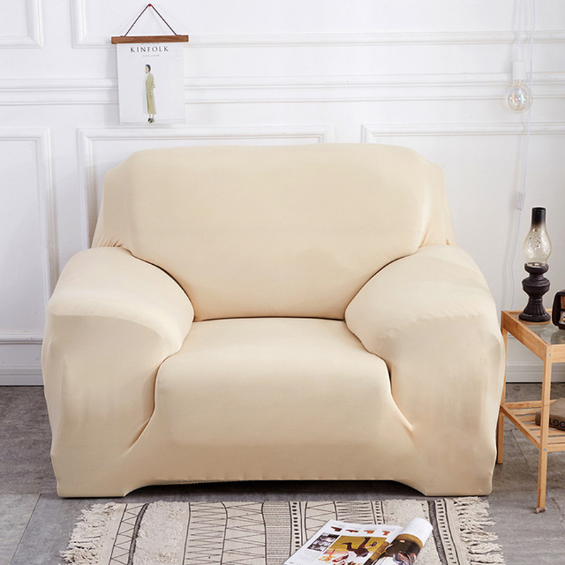 All-inclusive stretch solid color sofa cover full cover sofa set