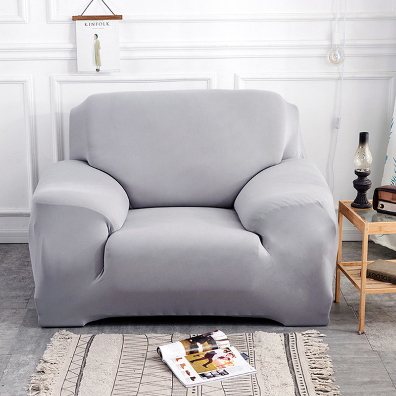 All-inclusive stretch solid color sofa cover full cover sofa set