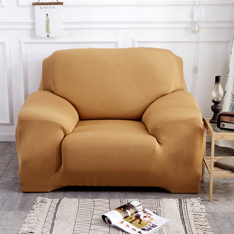 All-inclusive stretch solid color sofa cover full cover sofa set