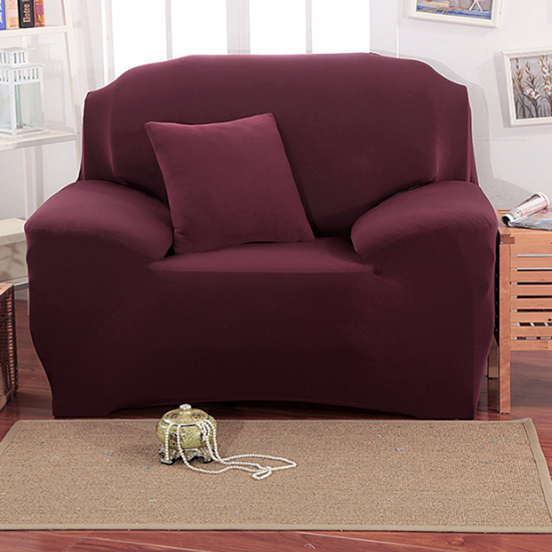 All-inclusive stretch solid color sofa cover full cover sofa set