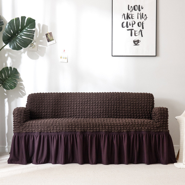 sofaset Bubble lattice all-inclusive sofa cover stretch sofa set sofa cushion