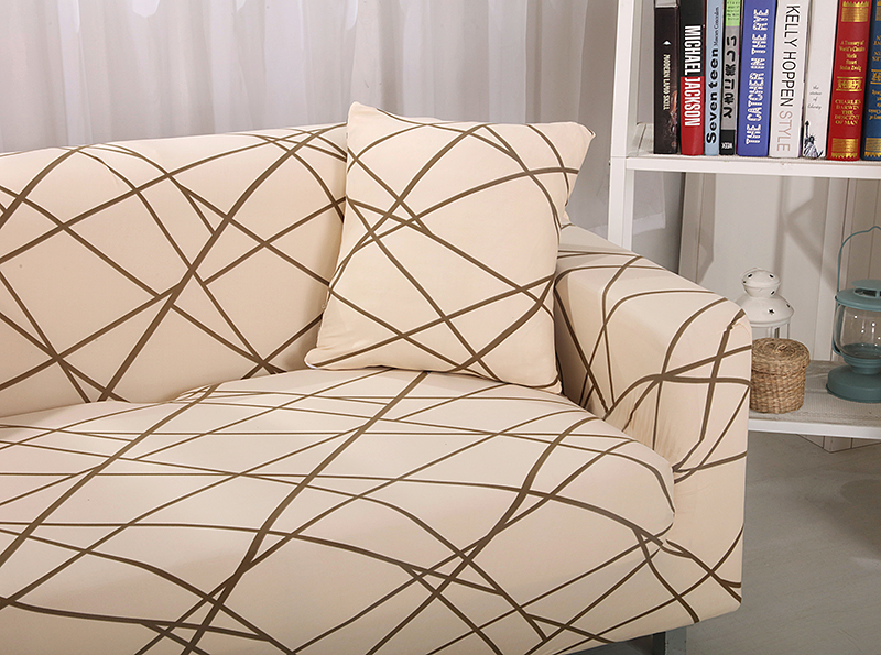 Stretch universal sofa cover 1/2/3/4 seater seasons fabric simple sofa  cover full covers love nest