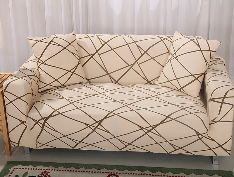 Stretch universal sofa cover 1/2/3/4 seater seasons fabric simple sofa  cover full covers love nest