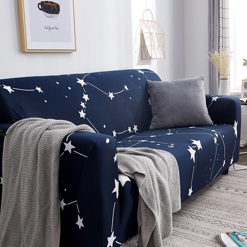 Stretch universal sofa cover 1/2/3/4 seater seasons fabric simple sofa  cover full covers qixing