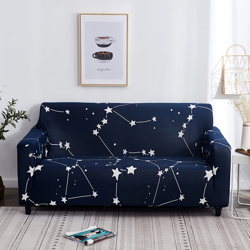 Stretch universal sofa cover 1/2/3/4 seater seasons fabric simple sofa  cover full covers qixing