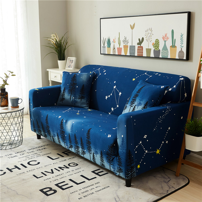 Stretch universal sofa cover 1/2/3/4 seater seasons fabric simple sofa  cover full covers bingxue
