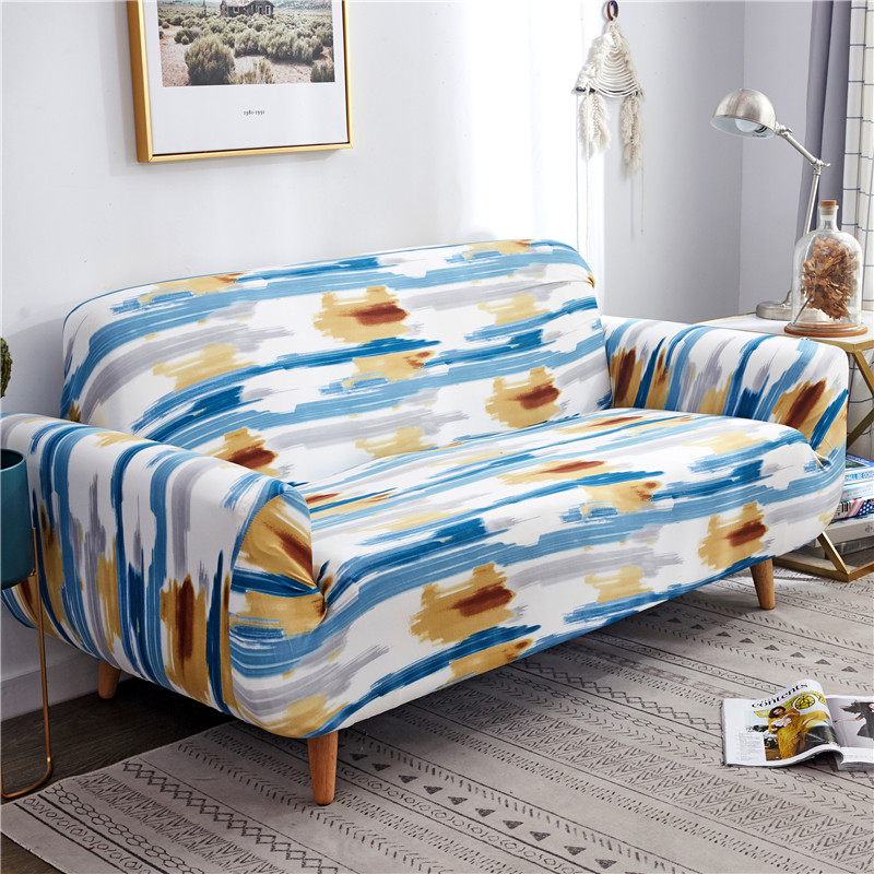 Stretch universal sofa cover 1/2/3/4 seater seasons fabric simple sofa  cover full covers caimo