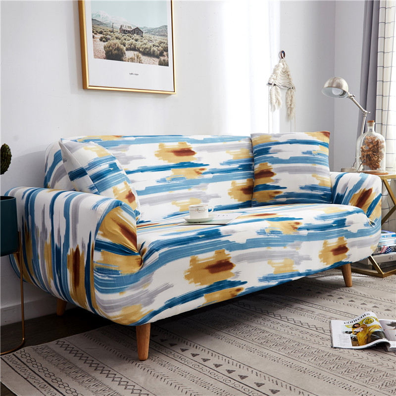 Stretch universal sofa cover 1/2/3/4 seater seasons fabric simple sofa  cover full covers caimo