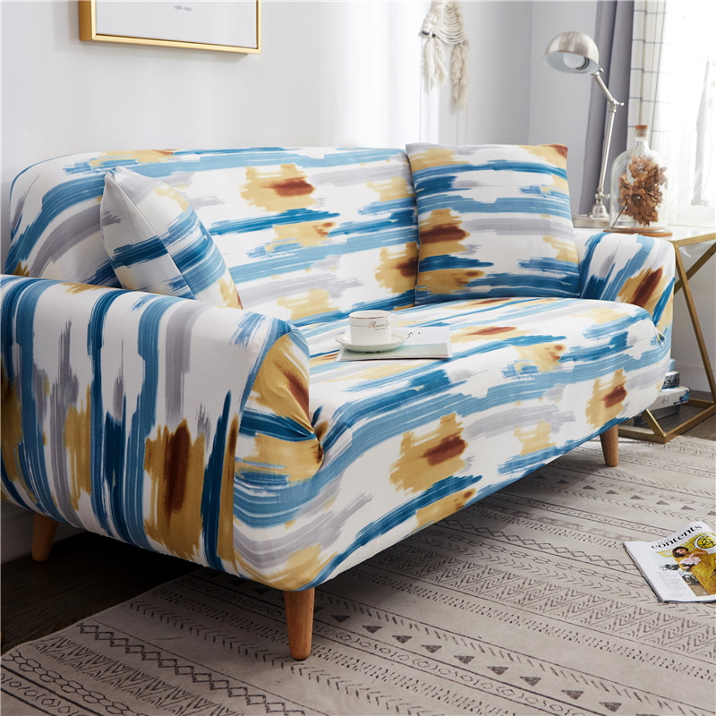 Stretch universal sofa cover 1/2/3/4 seater seasons fabric simple sofa  cover full covers caimo