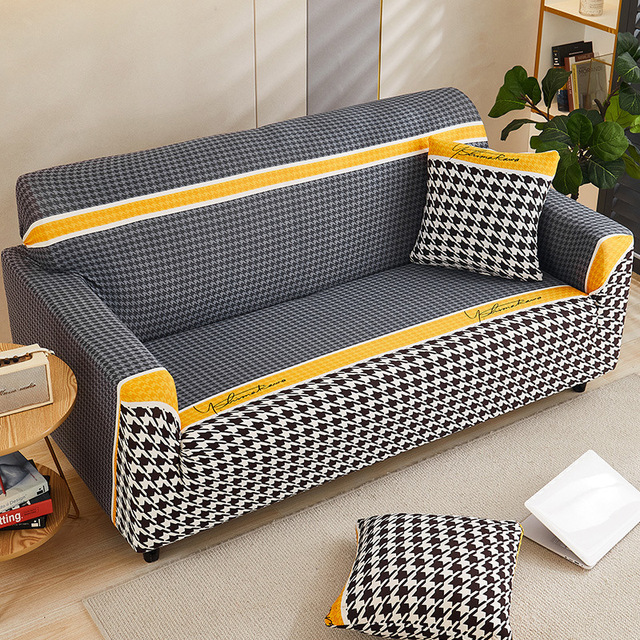 Stretch universal sofa cover 1/2/3/4/5 seater seasons fabric simple sofa set full sofaset