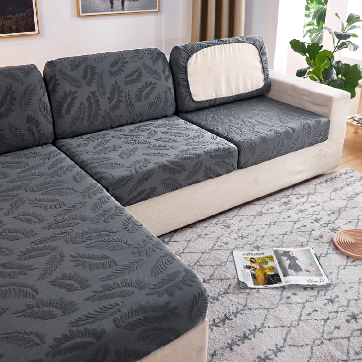 Jacquard sofa cover type lazy sofa set cloth combined stretch cloth sofaset