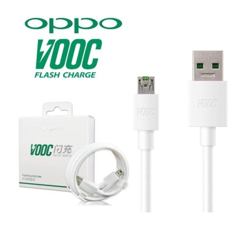 Oppo VOOC USB Cable Super Fast Charge 7 Pin Charging Cord Durable USB Wire - White