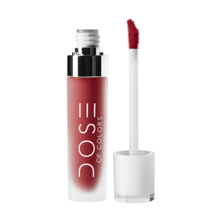 Dose Of Colors Liquid-Matte Lipstick - Maroon