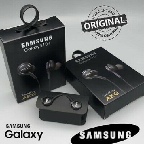 Samsung Galaxy AKG S10 S9 Earphones Tuned by AKG - Black
