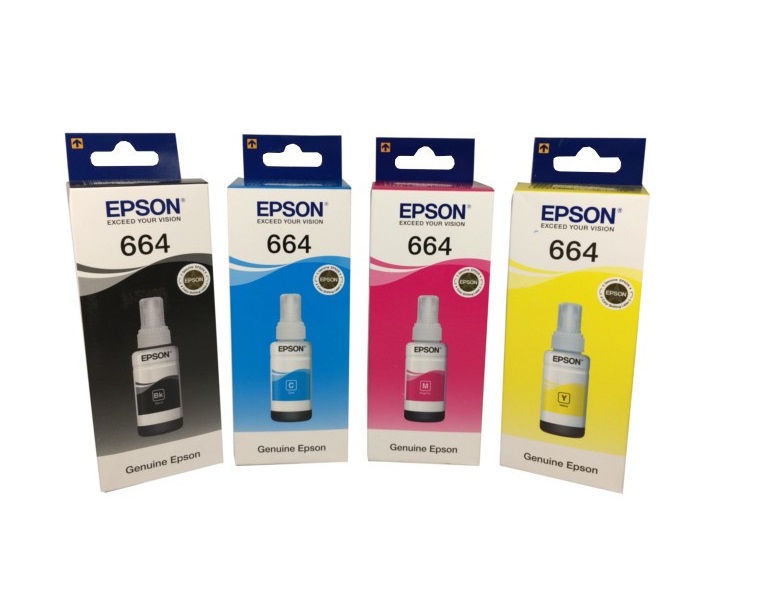 Epson T6644 Yellow Ink Bottle - Yellow.