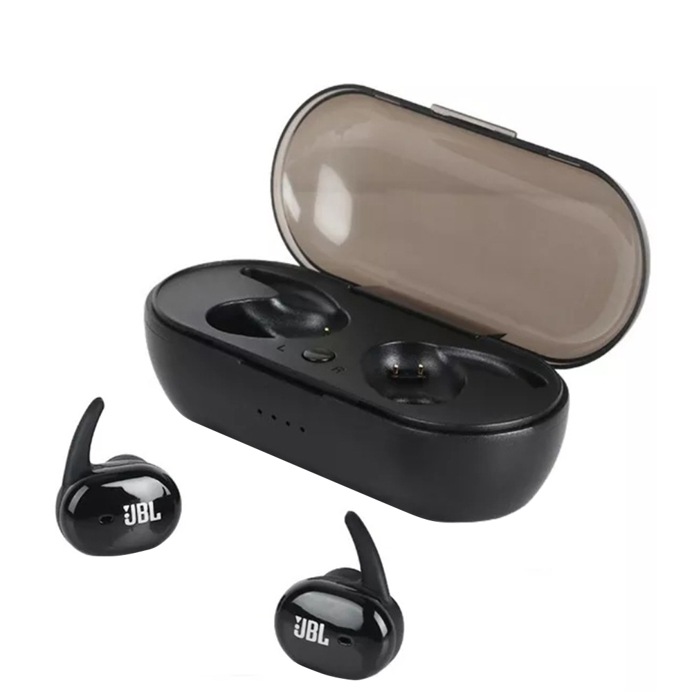 Jbl Tws4 Bluetooth HiFi Earphone Super Stereo Headset Studio Sounds - BLACK