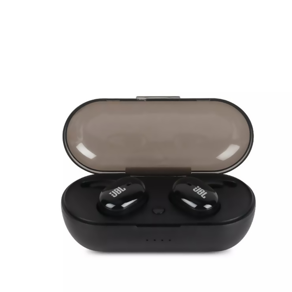 Jbl Tws4 Bluetooth HiFi Earphone Super Stereo Headset Studio Sounds - BLACK