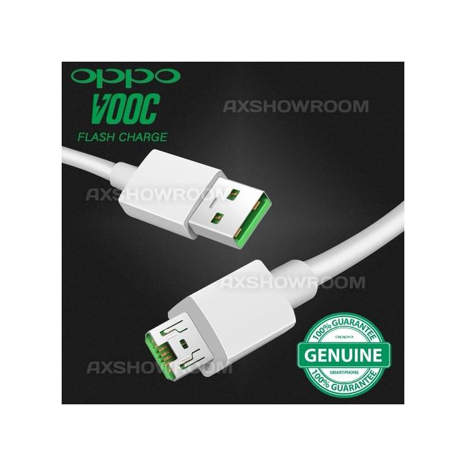 Oppo VOOC charger 4Amp 20Watt FOR OPPO PHONES MICRO USB OR USB TYPE C CABLE