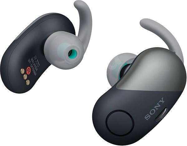 Sony WF-SP700N Wireless Noise Cancelling Headphones - BLACK