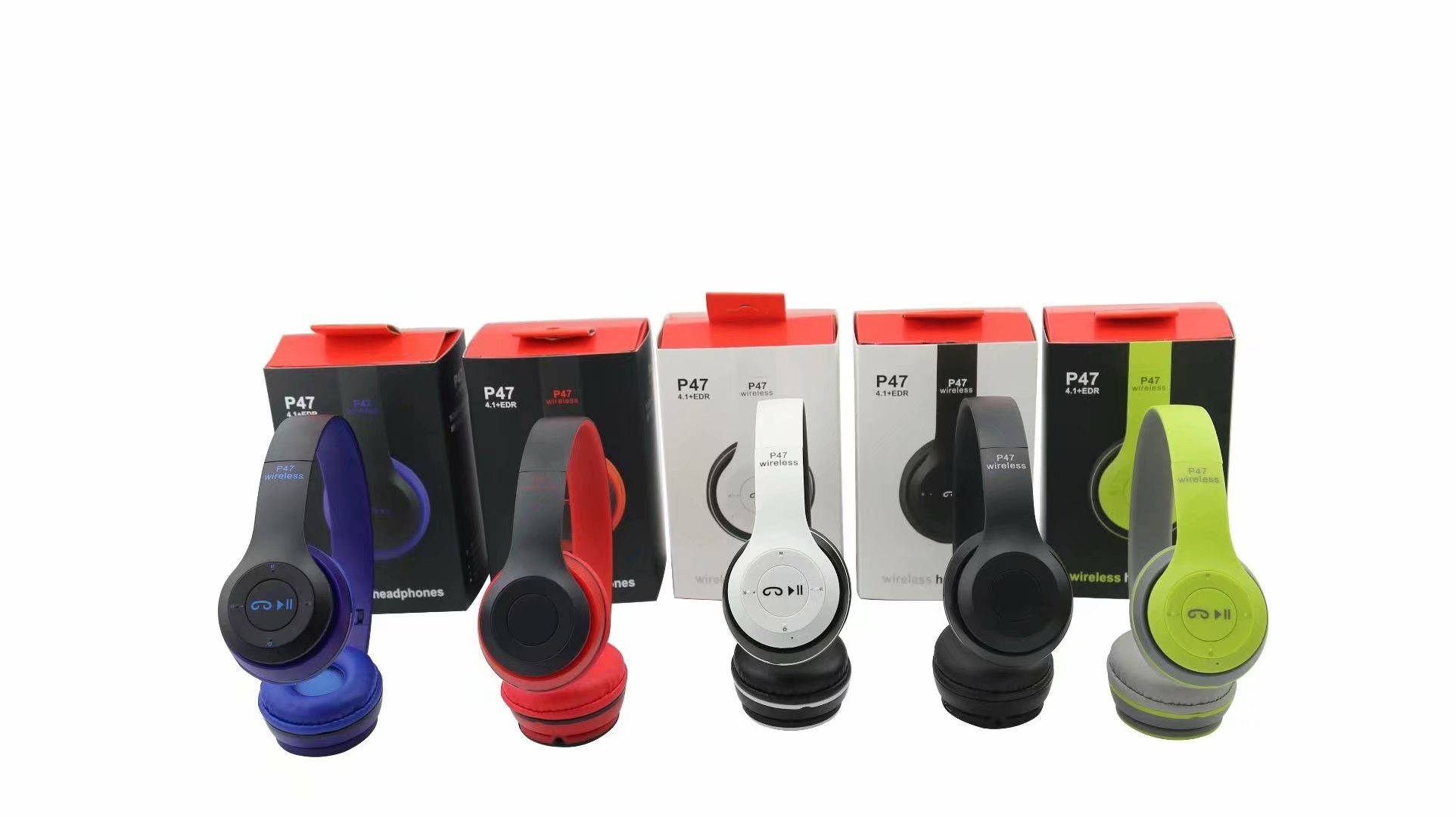 P47 Over-Ear Bluetooth Headphones