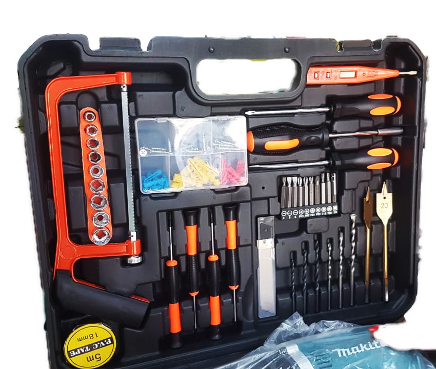 MAKITA HP1630 710W Electric Hammer Drill 47PC Tool Set WITH BLOW CASE