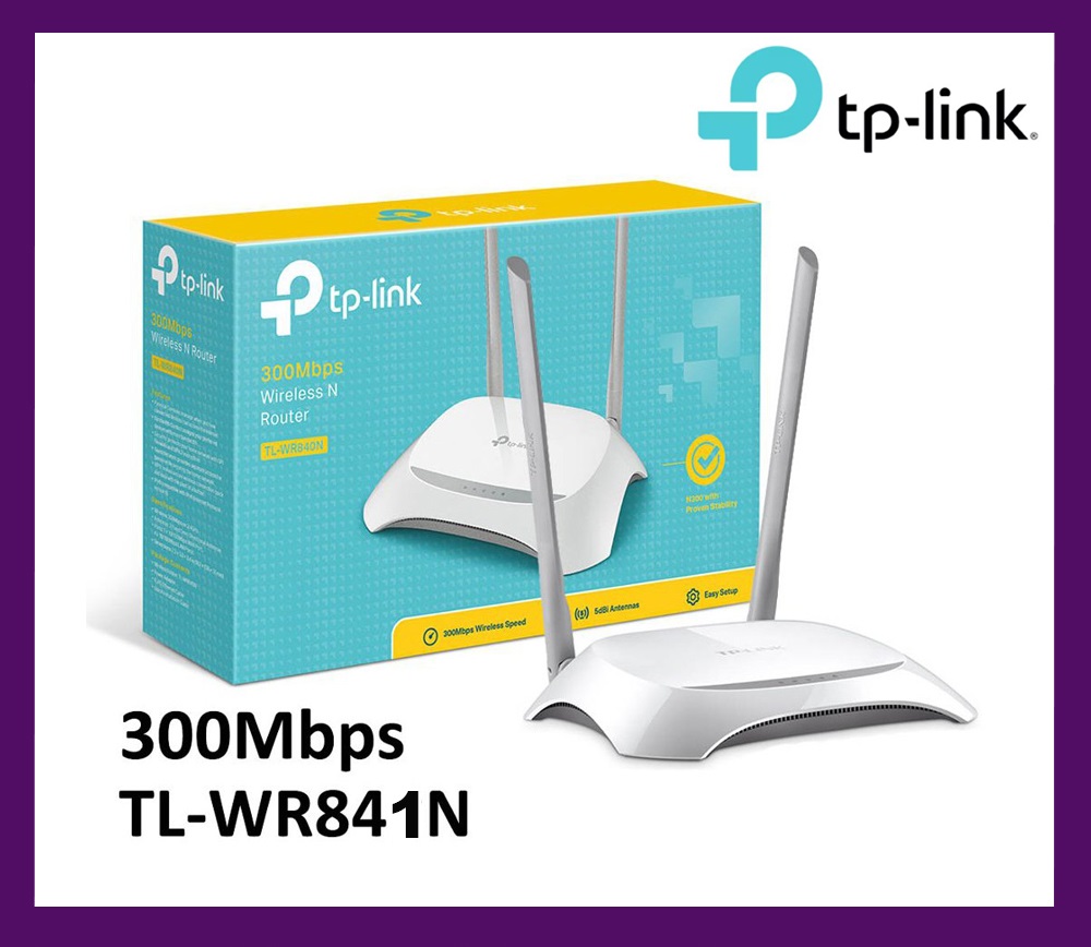TP-Link WR840N 300Mpbs with 2.4G Wireless Wifi Router