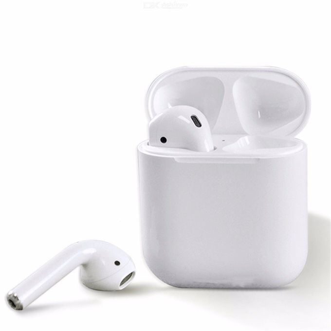 i12 TWS Bluetooth 5.0 Headset Sweatproof Sports Touch Earbuds