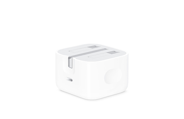 Apple 20W USB-C power adapter with charging cable