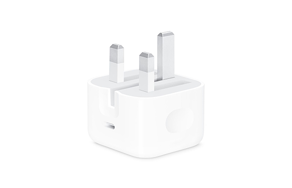 Apple 20W USB-C power adapter with charging cable