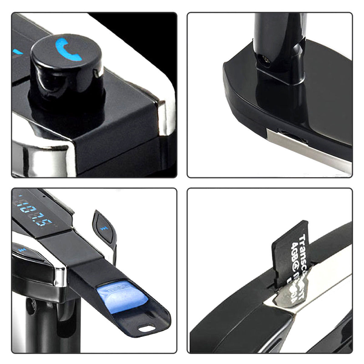 X7 Bluetooth Car Kit MP3 Player FM Transmitter MODULATOR