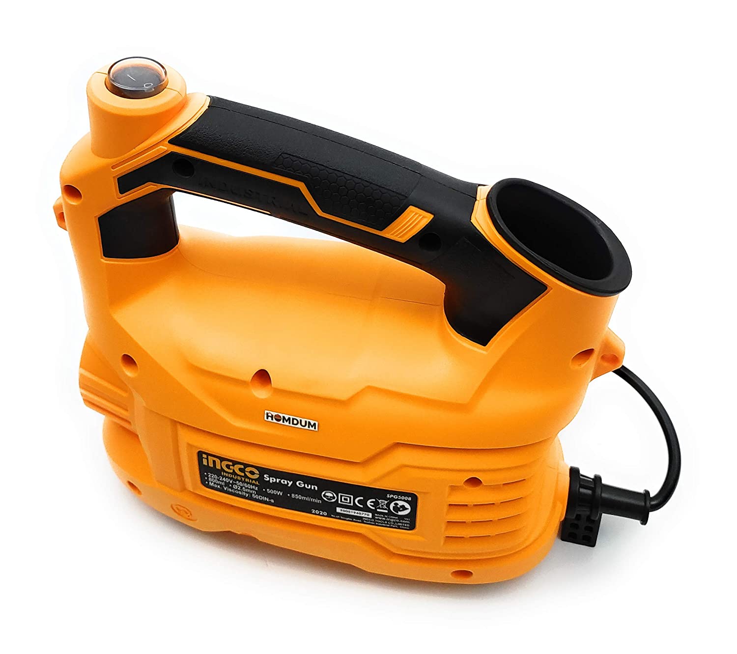 INGCO 550W Electric HVLP Paint Sprayer Gun  Portable Spray Machine