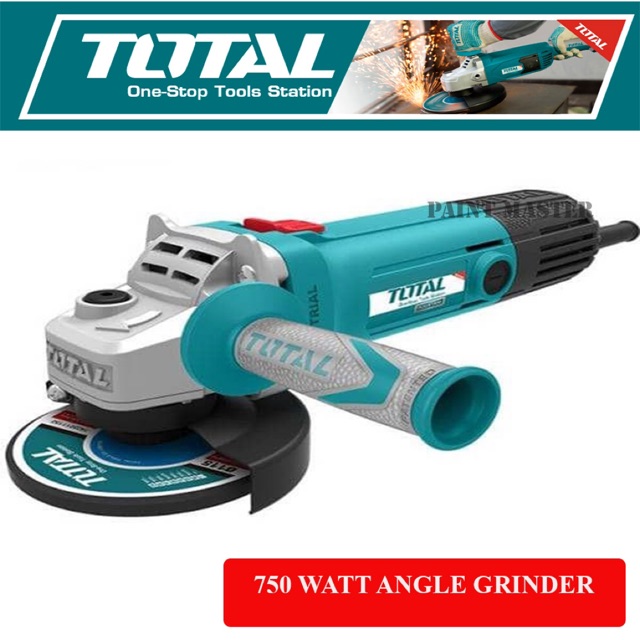 TOTAL 750W INDUSTRIAL ANGLE ANGULAR GRINDER  - 115mm