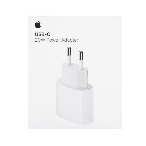 Apple USB-C Power Adapter Charger 20W - White