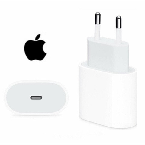 Apple USB-C Power Adapter Charger 20W - White