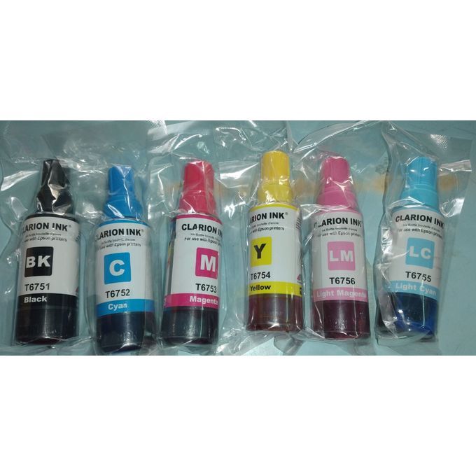 Clarion 4PC/6PC100ML REFILL INK Suitable For EPSON