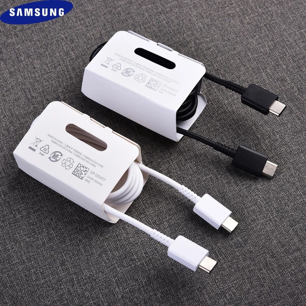 Samsung USB C To Type C Cable USB 3.1 Super Fast Charging Dual Type C CABLE For Galaxy Note 10 P