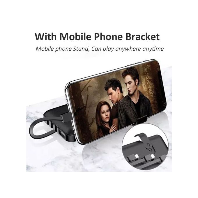30000MAH SMART PORTABLE POWER BANK WITH 3 CHARGING CABLES