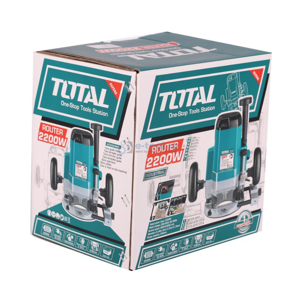 Total TR111226 Plunge Router (2200W)