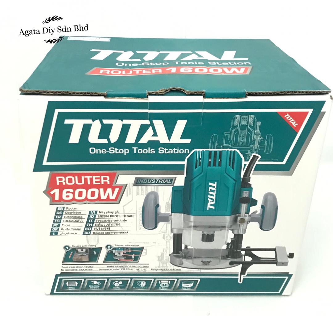 Total TR111216 Plunge Router (1600W)