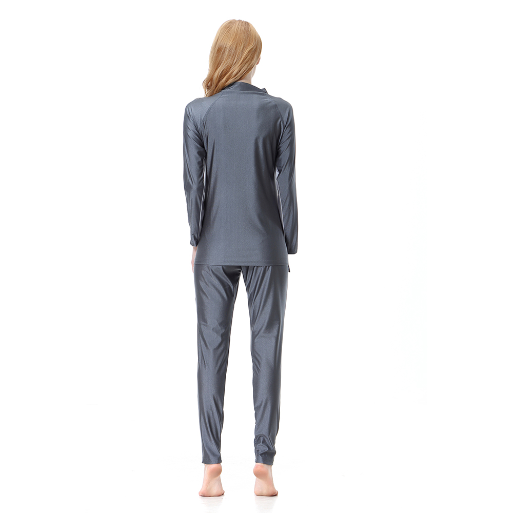Women&apos;s Islamic clothing Muslim swimsuit lady&apos;s a three-piece suit consists of cap, coat and pant